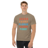 "Plunge Sauna" Extra Colors Men's classic tee