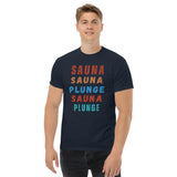 "Plunge Sauna" Extra Colors Men's classic tee