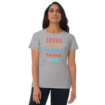 "Plunge Sauna" Women's short sleeve t-shirt
